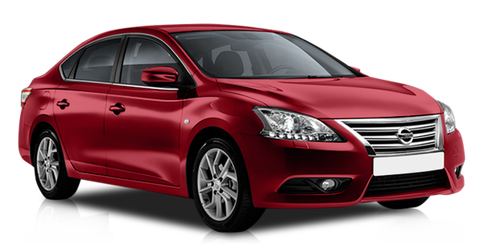 Nissan Sentra Красный металлик